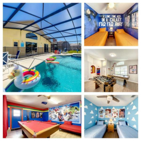 H2631E Resort Single Level POOL SPA Home Disney
